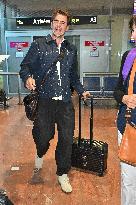 Cannes Claes Bang At Nice Airport JR