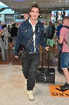Cannes Claes Bang At Nice Airport JR