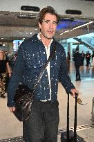 Cannes Claes Bang At Nice Airport JR