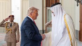 President Trump Visits Qatar