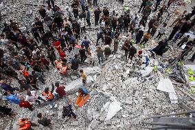 At Least 65 Palestinians Killed in Israeli Air Strikes - Gaza