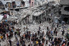 At Least 65 Palestinians Killed in Israeli Air Strikes - Gaza