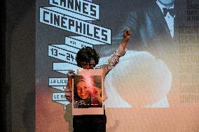 Cannes - Screening Put Your Soul on Your Hand and Walk