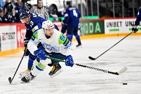 ICE HOCKEY WC FINLAND-SLOVENIA