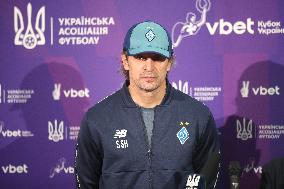 Post-match news conference of Dynamo and Shaktar in Zhytomyr