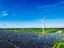 Renewable Energy Park Illustrations - Netherlands