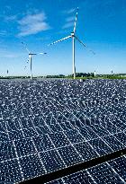 Renewable Energy Park Illustrations - Netherlands