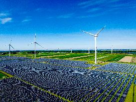 Renewable Energy Park Illustrations - Netherlands
