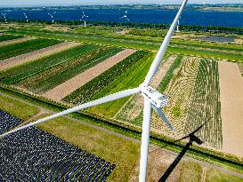 Renewable Energy Park Illustrations - Netherlands