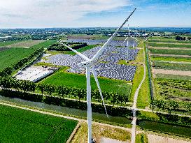 Renewable Energy Park Illustrations - Netherlands
