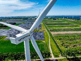 Renewable Energy Park Illustrations - Netherlands