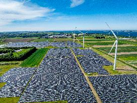 Renewable Energy Park Illustrations - Netherlands