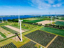 Renewable Energy Park Illustrations - Netherlands