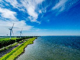 Renewable Energy Park Illustrations - Netherlands