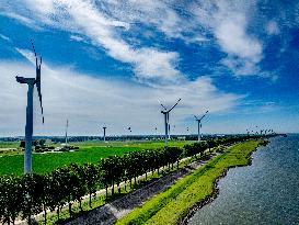 Renewable Energy Park Illustrations - Netherlands