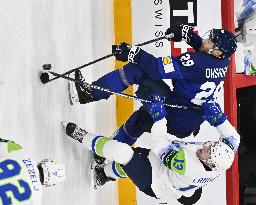 ICE HOCKEY WC FINLAND-SLOVENIA