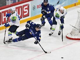 ICE HOCKEY WC FINLAND-SLOVENIA