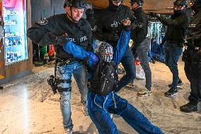 Protesters Occupy Maersk HQ - Rotterdam