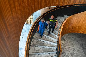 Protesters Occupy Maersk HQ - Rotterdam