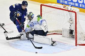 ICE HOCKEY WC FINLAND-SLOVENIA