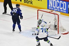 ICE HOCKEY WC FINLAND-SLOVENIA