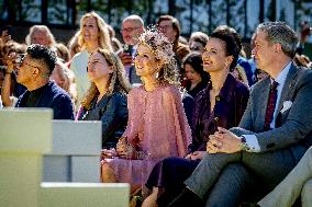Queen Maxima At Fenix Museum Opening - Rotterdam