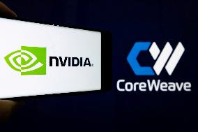 Illustration NVIDIA CoreWeave