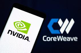 Illustration NVIDIA CoreWeave