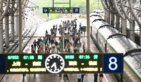 Chinese Railway Passengers Growth