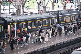 Chinese Railway Passengers Growth