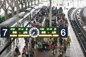 Chinese Railway Passengers Growth
