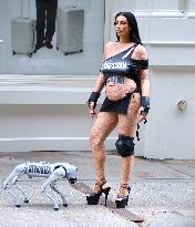 Sevdaliza During A Photoshoot - NYC