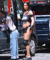 Sevdaliza During A Photoshoot - NYC