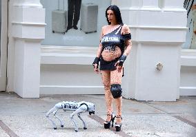 Sevdaliza During A Photoshoot - NYC