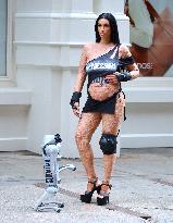 Sevdaliza During A Photoshoot - NYC
