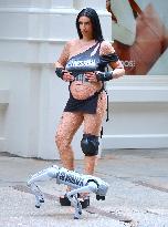 Sevdaliza During A Photoshoot - NYC