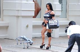 Sevdaliza During A Photoshoot - NYC