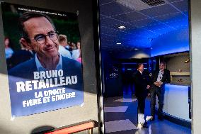 Bruno Retailleau Meeting - Saint-Raphael