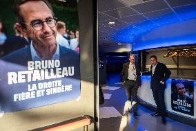 Bruno Retailleau Meeting - Saint-Raphael