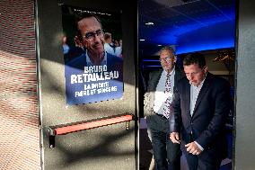 Bruno Retailleau Meeting - Saint-Raphael
