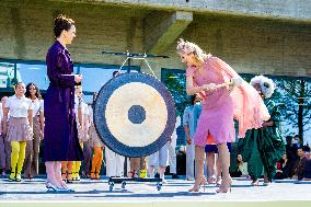 Queen Maxima Opens Fenix - Art Museum About Migration in Rotterdam