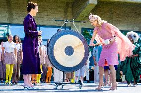 Queen Maxima Opens Fenix - Art Museum About Migration in Rotterdam