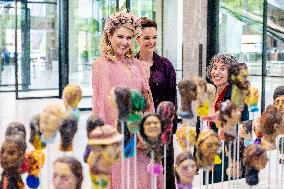 Queen Maxima Opens Fenix - Art Museum About Migration in Rotterdam