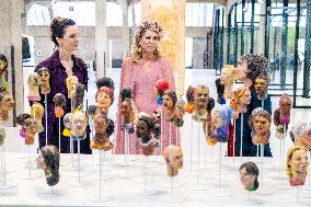 Queen Maxima Opens Fenix - Art Museum About Migration in Rotterdam