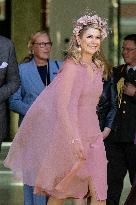 Queen Maxima Opens Fenix - Art Museum About Migration in Rotterdam
