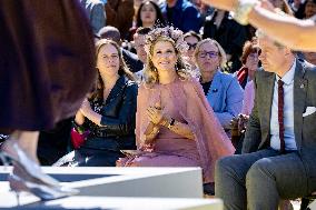 Queen Maxima Opens Fenix - Art Museum About Migration in Rotterdam