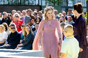 Queen Maxima Opens Fenix - Art Museum About Migration in Rotterdam