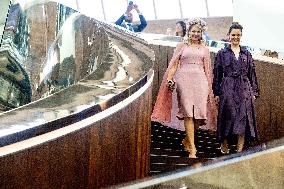 Queen Maxima Opens Fenix - Art Museum About Migration in Rotterdam