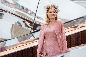Queen Maxima Opens Fenix - Art Museum About Migration in Rotterdam