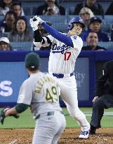 Baseball: Athletics vs. Dodgers